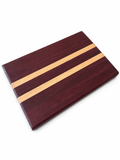 Purple Heart & Maple Cutting Board
