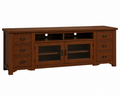 Artisan Entertainment Stand with optional Hutch