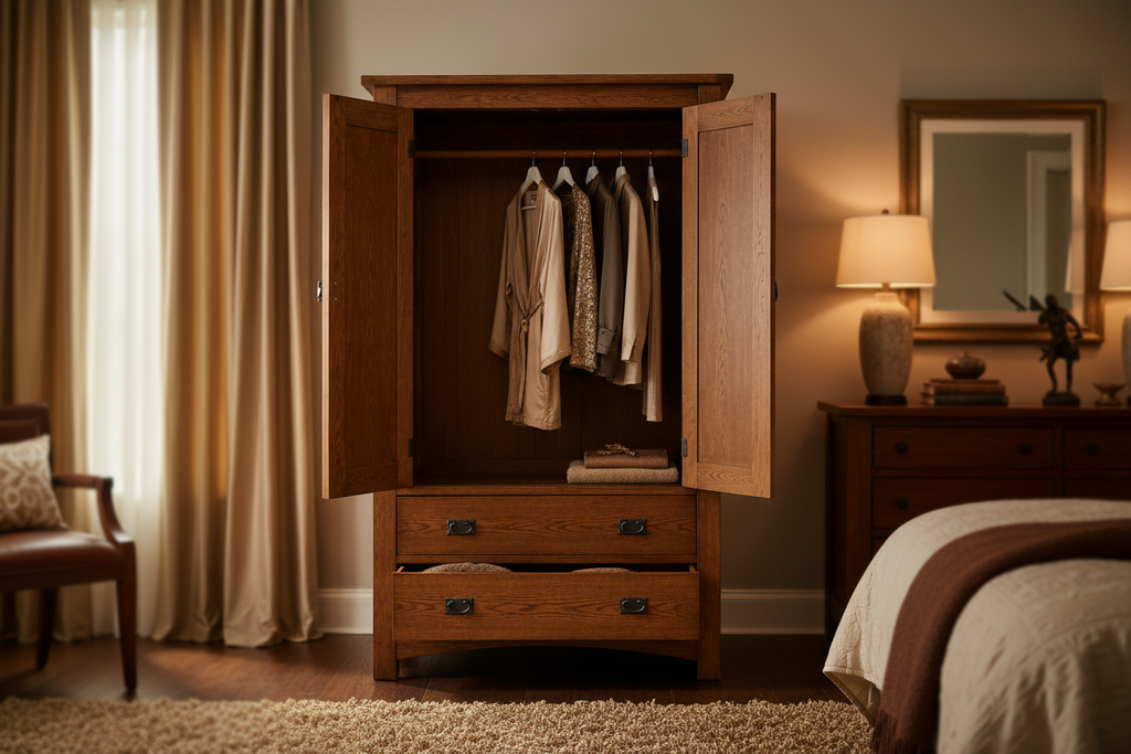 Armoire Open Door Luxury Lifestyle