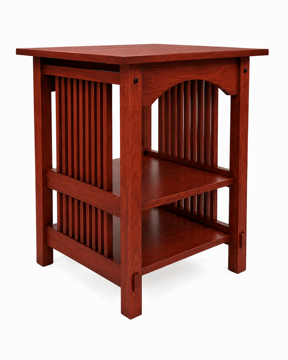 Double Shelf End Table