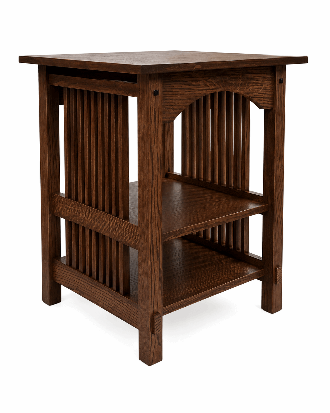 Double Shelf End Table